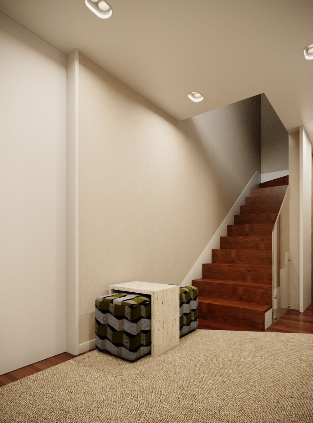 Composição depurada que revela um Hall de entrada onde a escala contida define a elegância de um Hall de entrada pequeno marcado pela presença de um pufe geométrico que ancora a narrativa de uma Hall de entrada decoração. A luz suave reforça a serenidade do Hall de entrada, articulando a verticalidade da escada com a proporção precisa de um Hall de entrada pequeno que se afirma pela escolha do pufe. A coerência de uma Hall de entrada decoração emerge na combinação de materiais naturais e linhas limpas, criando um Hall de entrada harmonioso. O gesto arquitetónico valoriza a funcionalidade subtil de um Hall de entrada pequeno, onde o pufe assume o papel de peça focal. Cada detalhe contribui para uma Hall de entrada decoração contemporânea, sustentada pela integração do pufe num Hall de entrada pensado ao detalhe. O resultado celebra a simplicidade de um Hall de entrada pequeno, onde o pufe reforça a identidade de uma Hall de entrada decoração.