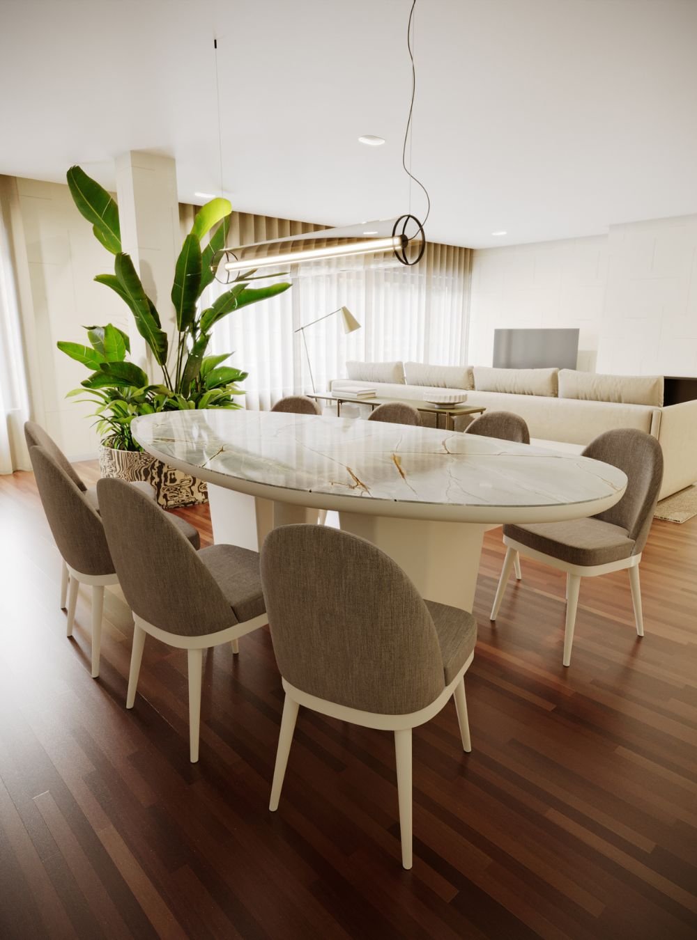 Esta interpretação contemporânea destaca uma mesa de jantar sala que define o eixo central e reforça a fluidez de uma mesa de sala jantar integrada na proporção de uma mesa para sala de jantar. As cadeira sala de jantar articulam‑se com a presença de cada cadeira, criando harmonia com cada cadeira de jantar. A textura do tampo valoriza a narrativa da mesa de jantar sala, prolongando a leitura de uma mesa de sala jantar que se inscreve na serenidade de uma mesa para sala de jantar. As cadeira sala de jantar acrescentam conforto subtil, enquanto cada cadeira reforça a continuidade visual. Cada cadeira de jantar completa a composição, celebrando a precisão de uma mesa de jantar sala integrada num ambiente depurado.