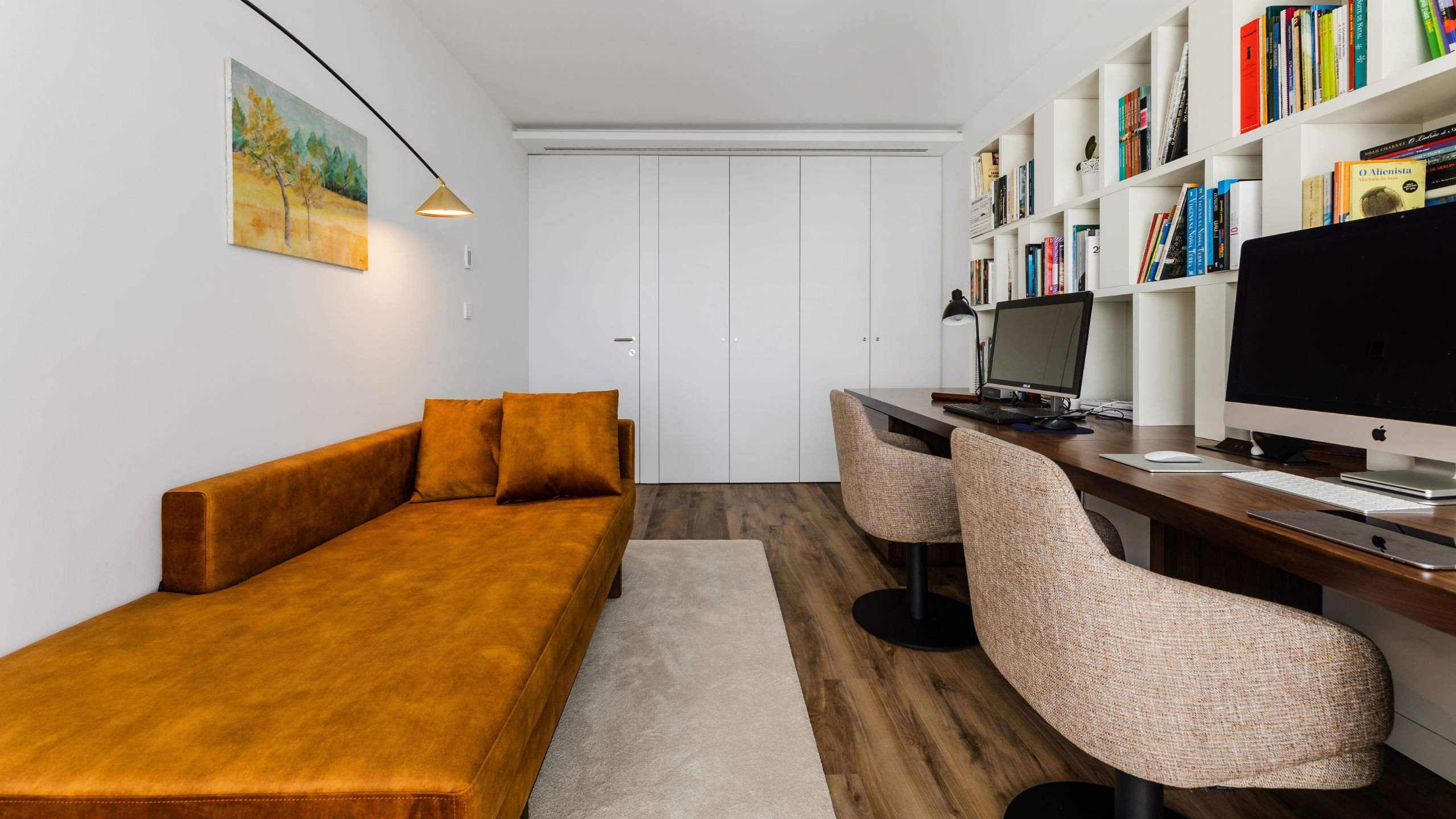 Home office criativo e elegante