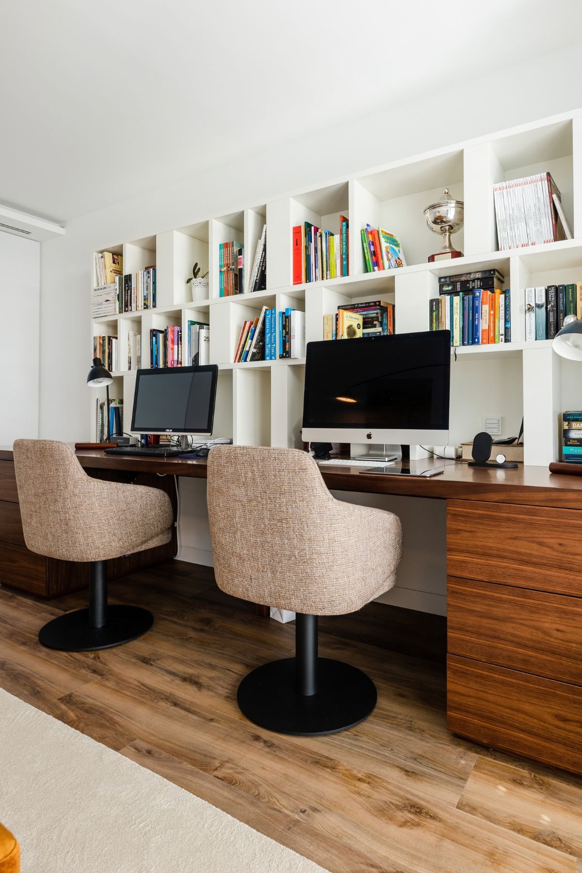 Home office criativo e elegante